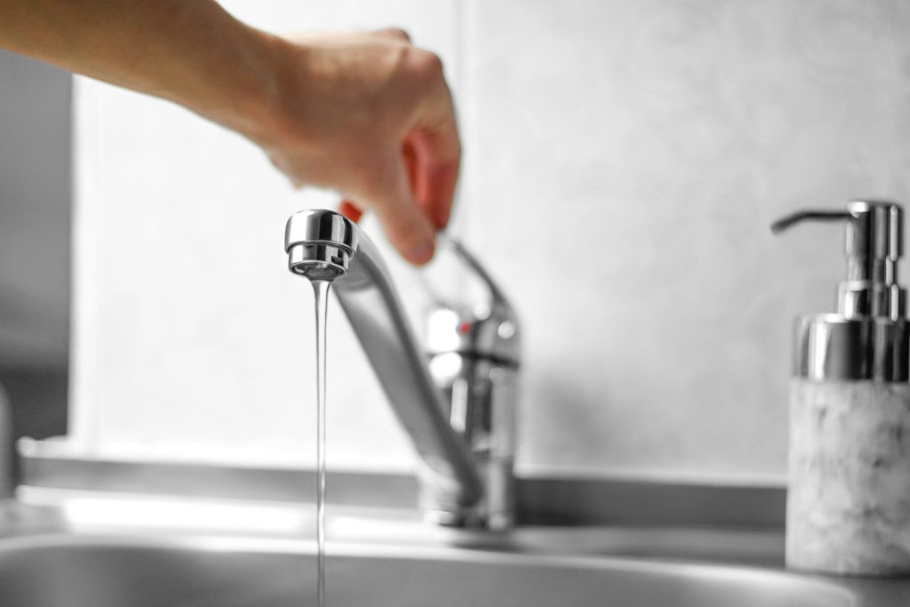 Opening all faucets is a critical step in winterizing your home.